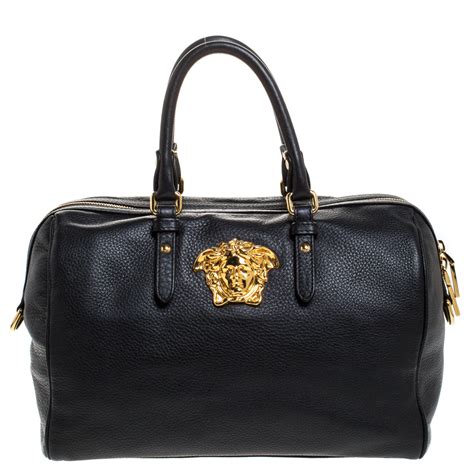 versace boston bag vitello|Versace Boston Bag .